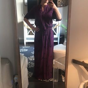 Vince fall maxi dress